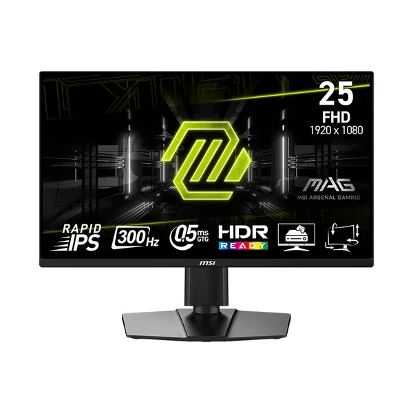 [9S6-3BC21M-028] MSI MAG 255XF 25 inch FHD 300Hz Flat Gaming Monitor